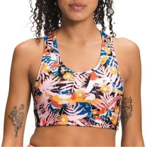 NWT The North Face Women’s Midline Print Sports Bra Limited Edition